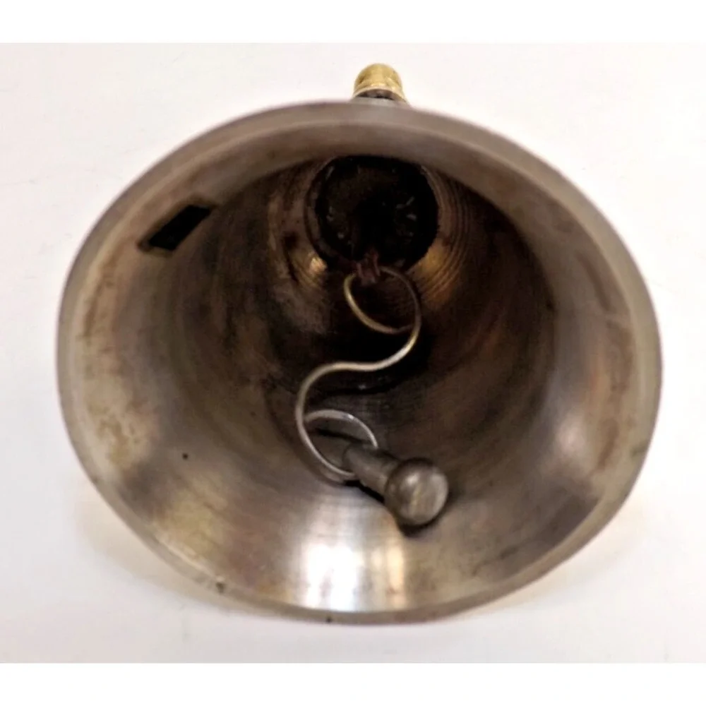 Brass Handbell - Vintage bell from India - listen in video